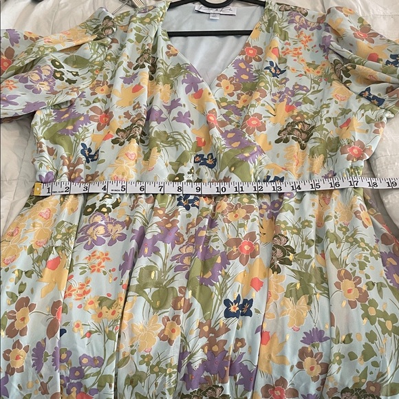 Parker Pastel Floral High Low Dress - Picture 8 of 12